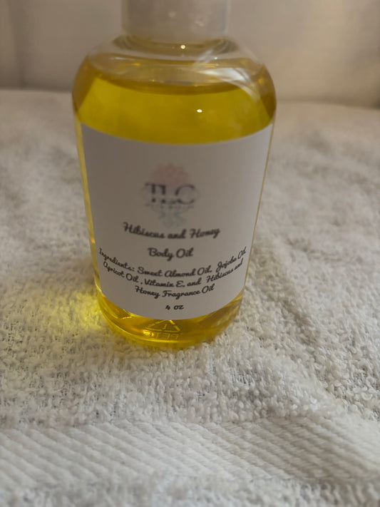 Hibiscus and Honey Body Oil